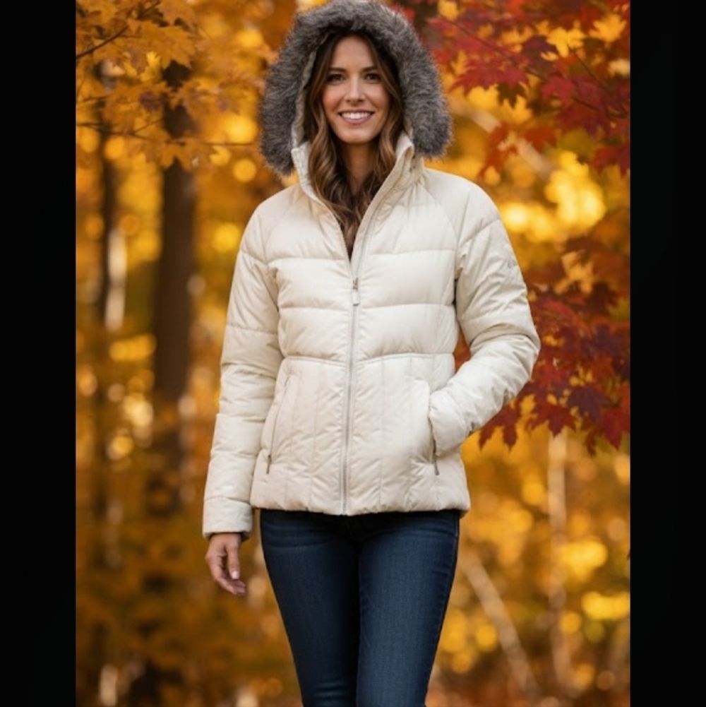 Columbia Down Filled Hooded Jacket